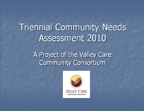 Community Needs Assessment 2010