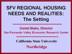 Regional Housing Needs PPT